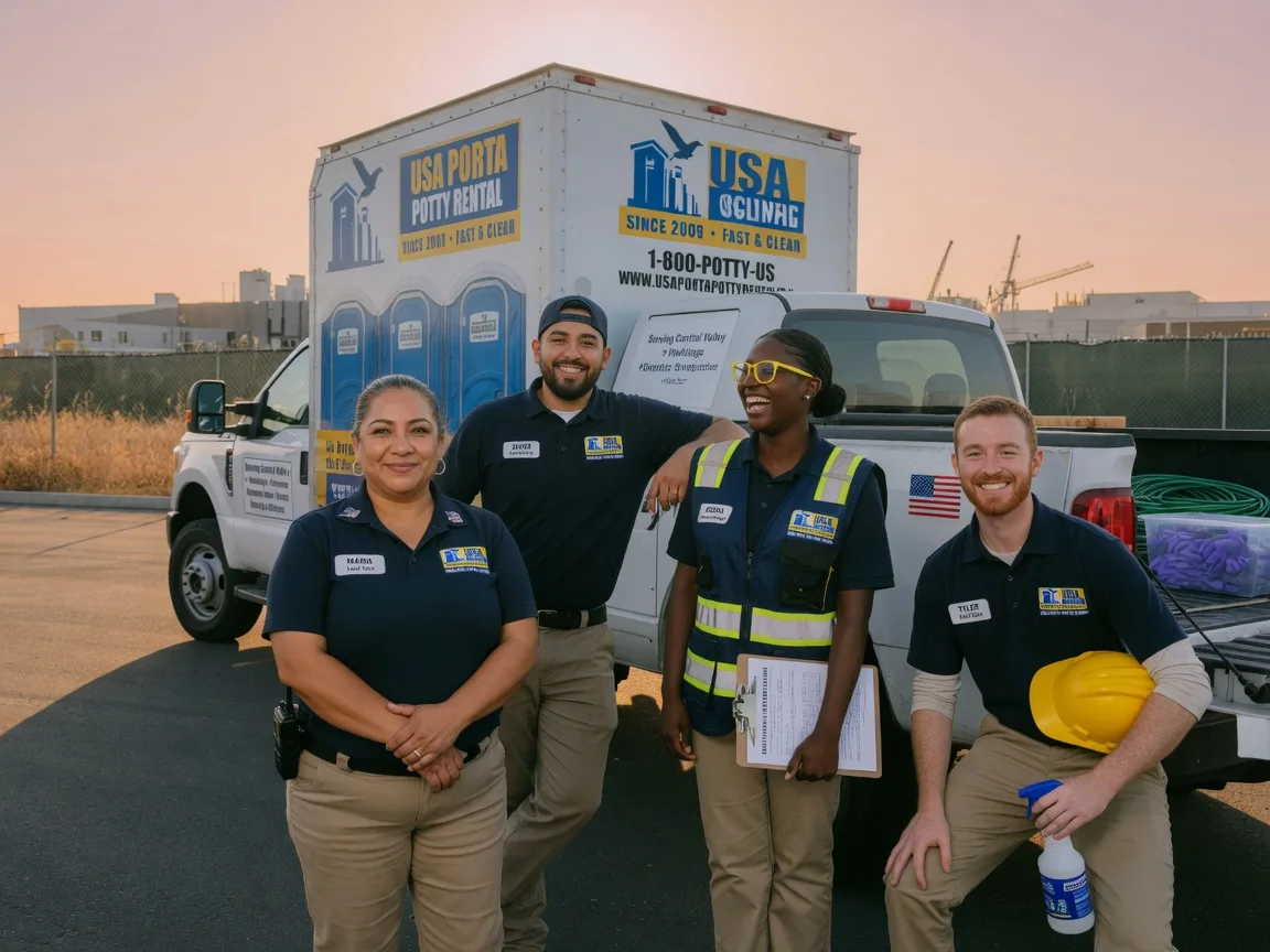 Portable Toilet Rental company in Andreas, PA